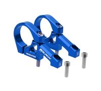 Perfeclan 1 Paio di Attacchi Manubrio per Mountain Bike, Facili da Installare E Riparare, Resistenti, Attacco Manubrio per Bici a Montaggio Diretto, Morsetto da, Blu