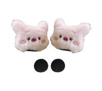 Perfeclan 1 Paio di Decorazioni per Casco, abbellimenti per Casco, Accessori Decorativi per Snowboard, Porcellino