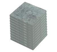Perfeclan 10 Pezzi di Cemento Mattoni Modello di Costruzione Pavimento Fai da Te paesaggistica Scultura Costruzione Modelli Piastra di Base Modello Diorama Base, 12x12 Cm