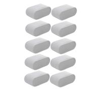 Perfeclan 10x Cuscini per orologi, accessori per l'esposizione di gioielli, cuscini leggeri multiuso per braccialetti, piccoli per vetrine, negozi e, Velluto Grigio