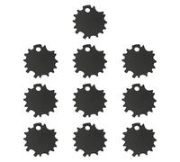 perfeclan 10x tasti di tensione universale a taglio e strumento di regolazione delle forbici Metal Accessori robusti premium si adatta a cesoie per la bellezza, Nero