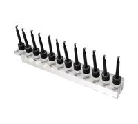 Perfeclan 12 Pezzi Clip per Esche da Pesca, Pinze per Esche per Legare Le Mosche