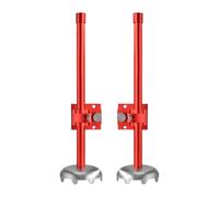 Perfeclan 2 Pezzi Gambe di Sollevamento per Scatola da Pesca Custodia da Pesca Gamba Telescopica Durevole Facile da Installare Supporto per Serbatoio di Attrezz, 22,3 Centimetri