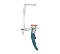 Perfeclan 2 Pezzi Morsetto a Cricchetto per Tavolo per Guida Fermo Regolabile con Rilascio Rapido Barra di Bloccaggio Resistente in Metallo Adatto per F, 1 Pezzo