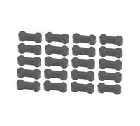 Perfeclan 20 Pezzi adattatori per connettori per binari ferroviari, Pacchetto di espansione educativo e Divertente per Accessori per binari per Ragazzi e