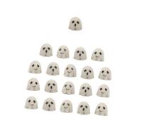 Perfeclan 20 Statuette in Miniatura di spettri, graziose Decorazioni Fai da Te in Resina per la casa, Decorazioni di Halloween per Interni ed Esterni.