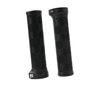 Perfeclan 2X Manopole per Manubrio Bici Manopole per Bici Morbide Pratiche 0.87' Impugnatura Antiscivolo Manubrio Impugnatura di bloccaggio per Spiaggia, Nero