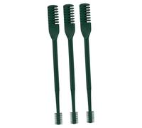 perfeclan 3 pezzi tagliacapelli per naso verde portatile robusto, doppia testa facile da usare regali ergonomico manuale per uomini e donne 2 in 1