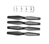 Perfeclan 4 Pezzi di eliche di Ricambio per droni, Parti di Ricambio da 5,71 Pollici, Elevata durezza con Tappo, Pezzi di per ZD8-gps ZD5 P30 ZD6-gps ZD8, Nero