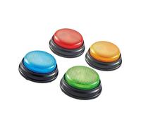 perfeclan 4 pezzi di quiz game beeper system forniture per insegnanti, riutilizzabili, gioco beeper button game show per dibattiti aziendali e scolastici