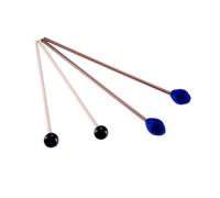 perfeclan 4x Bacchette per Marimba, Bacchette per Batteria, Kit di per Batteria con Manico in Legno per Vibrafono, Glockenspiel per Adulti e Amanti della Musica