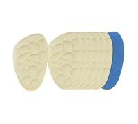 perfeclan 8 cuscinetti metatarsali per l'avampiede da donna, comodi e professionali, riutilizzabili, antiscivolo, per la pianta del piede, Albicocca