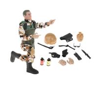 Perfeclan Action Figure Modello in Scala 1:6 dei Soldati, Set da Gioco con Action Figure da 12 Pollici per Adolescenti, Ragazzi e Ragazze, Bambini, a Green Verde