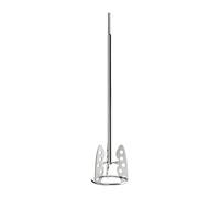 perfeclan Asta di miscelazione per trapano ad acqua, attacco per trapano miscelatore per vernice, asta di miscelazione per cemento per malta industriale, Esagono