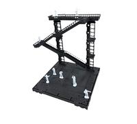 Perfeclan Base di Battaglia per Garage, Base per Diorama Fai da Te, Modello di Esposizione per Action Figure, Personaggi di Gioco, Robot, Modelli per Hobby, Style E