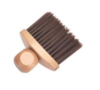 perfeclan Benuola per brobpa per la spina per la spina fusta, manico comodo, pulizia della barba per taglio di capelli spazzola per capelli per il salone di