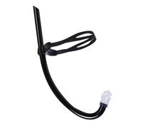 Perfeclan Boccaglio Asciutto per Bambini, boccaglio da Immersione Leggero e Confortevole, per Attrezzatura da Nuoto e Immersioni, Nero