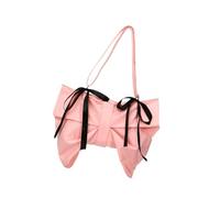 perfeclan Borsa a tracolla di prua alla moda alla moda Borsa per prua per fare shopping per le feste quotidiane, Rosa