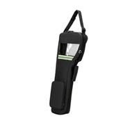 perfeclan Borsa a tracolla per bombola O2 con tasca, tracolla regolabile, custodia portatile per bombola, per uso quotidiano, all'aperto e in casa, Nero 68x20x10cm