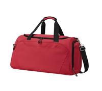 perfeclan Borsa da palestra, leggera, con separazione tra asciutto e bagnato, per lo sport, borsa da viaggio, da viaggio per allenamento, e campeggio, Rosso