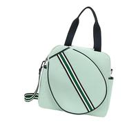 Perfeclan Borsa da Palestra per Tennis, Borsa da Viaggio per Racchetta da Tennis, Grande capacità, Porta Racchetta da Badminton per Il Trasporto del Giocatore, Verde Chiaro