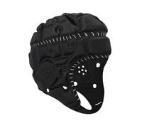 Perfeclan Casco da Rugby per Bambini, Protezioni per la Testa da Rugby, Imbottitura Morbida, Casco da Football, Copricapo per Skateboard, Calcio, Portiere, Nero