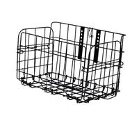 Perfeclan Cestino Anteriore Pieghevole per Bicicletta Versatile 13,4x7,6x8,8 Pollici capacità di Carico 30 kg