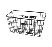 Perfeclan Cestino Anteriore Posteriore per Bicicletta Senza Coperchio, Cestino portaoggetti Rinforzato Universale per Bicicletta, per Bagagli da Esterno, Facile, Size L