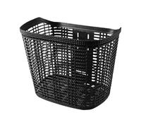 Perfeclan Cestino Bicicletta Cestino Anteriore Bici Portaoggetti Organizzatore Cani Organizer Oggetti PP Resistente Facile Installazione Adatto per Adulti Viagg, S Black