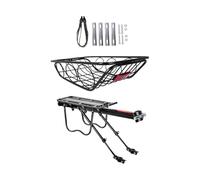 Perfeclan Cestino Posteriore per Bicicletta, portaoggetti per Cani, Cestino portaoggetti per Bagagli, Organizer per Esterni, O Shaped