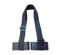 Perfeclan Cinghia Porta e Bastoncini Cinghia Porta Accessori per Lo Cinghie di Fissaggio per Attrezzatura Cinghie ad Anello Protezione Leggera, Nero