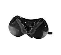 Perfeclan Cintura da Combattimento per la Pesca Cintura da Pesca Portacanna Professionale per la Pesca su Roccia Leggera, Cintura da Pesca per Esterni, Nero