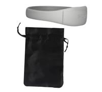 Perfeclan Cinturino Rotuleo Fascia per Ginocchio Supporto Regolabile E Stabilizzatore Atletico in Silicone Morbido con vestibilità Sicura Adatto per Pallacanes, 1 Pezzo Grigio Chiaro