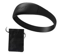 Perfeclan Cinturino Rotuleo Fascia per Ginocchio Supporto Regolabile E Stabilizzatore Atletico in Silicone Morbido con vestibilità Sicura Adatto per Pallacanes, 1 Pezzo Nero