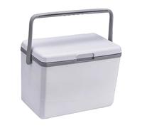 Perfeclan Contenitore Isolato da 3 Litri, ghiacciaia, refrigeratore per la conservazione del Ghiaccio, per Interni ed Esterni, Pesca, Barbecue, Bianco