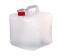 Perfeclan Contenitore per Acqua, distributore di Bevande, Senza perdite, con Rubinetto e Maniglia, per Escursionismo, Picnic, Barbecue, Zaino in Spalla, Rosso, 15 Litri