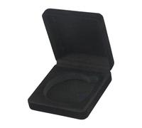 Perfeclan Contenitore per la Presentazione delle Monete, Custodia per la conservazione, Custodia per la Raccolta, Porta Monete da per Cerimonie, Regalo, Nero