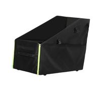 Perfeclan Contenitore portaoggetti Pieghevole per Bici, salvaspazio, Pratico, Professionale, Portatile, per Il Trasporto di Bici, Scatola portaoggetti per, Black L with Wheel