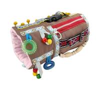 perfeclan Coperta giocattolo sensoriale per la cura della memoria per adulti multifunzionale per attività in casa di cura polsino cuscino sensoriale, Style D