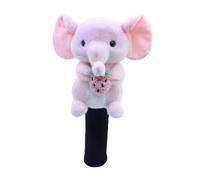 Perfeclan Copritesta da Golf Wood, Custodia Protettiva in Peluche a Forma di, Animale Divertente, Morbido e Carino, Universale, Regalo, Rosa