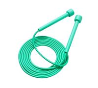 Perfeclan Corda per Saltare Corda per Saltare Lunghezza Regolabile 270-280 cm per silenziosa per Giochi scolastici Allenamento su Pavimento in Cemento per Prato, Verde