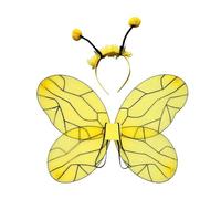 Perfeclan Costume da Ape con, Finto Gioco di Ruolo, Accessorio per Cosplay, per Feste a Tema, Compleanni e Festival, E Fascia per Capelli