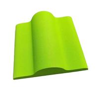 perfeclan Cuscinetto per allungare le dita dei piedi, per esercizi di equilibrio, strumento per l'allenamento dei piedi in EVA, cuscinetto per, Verde 15x16x4.5cm