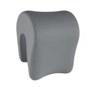 Perfeclan Cuscino da scrivania per pisolini, in Memory Foam, Multifunzionale, con poggiapiedi, per Dormire a Pancia in Giù, per Camera d'albergo, Grigio Scuro