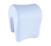 Perfeclan Cuscino da scrivania per pisolini, in Memory Foam, Multifunzionale, con poggiapiedi, per Dormire a Pancia in Giù, per Camera d'albergo, Azzurro