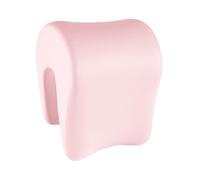 Perfeclan Cuscino da scrivania per pisolini, in Memory Foam, Multifunzionale, con poggiapiedi, per Dormire a Pancia in Giù, per Camera d'albergo, Rosa Chiaro