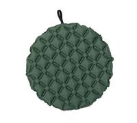 Perfeclan Cuscino Gonfiabile Pieghevole, Versatile, Impermeabile, Anti-umidità, Portatile, per Picnic, Aereo, Ufficio, Campeggio, Verde Scuro