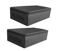 Perfeclan Cuscino per Sollevamento Pesi, Silenzioso, Cuscino per stacco da Terra, Portatile con Maniglia, antirumore per la Protezione del Pavimento per manubri, Nero