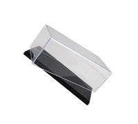 Perfeclan Custodia Protettiva in Acrilico Trasparente per espositori per Auto in Scala 1:43, impilabile, espositore, vetrina per Modelli di Auto, Nero 15x7.6x6.3cm