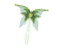Perfeclan di Farfalla per Bambini e Adulti, da Fata per Cosplay, Feste a Tema e spettacoli teatrali, Verde
